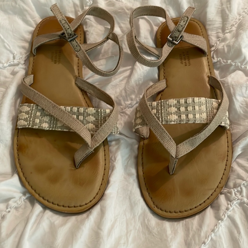 Neutral TOMS sandals